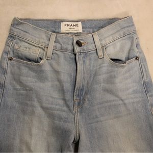 Frame Wide Leg Jeans